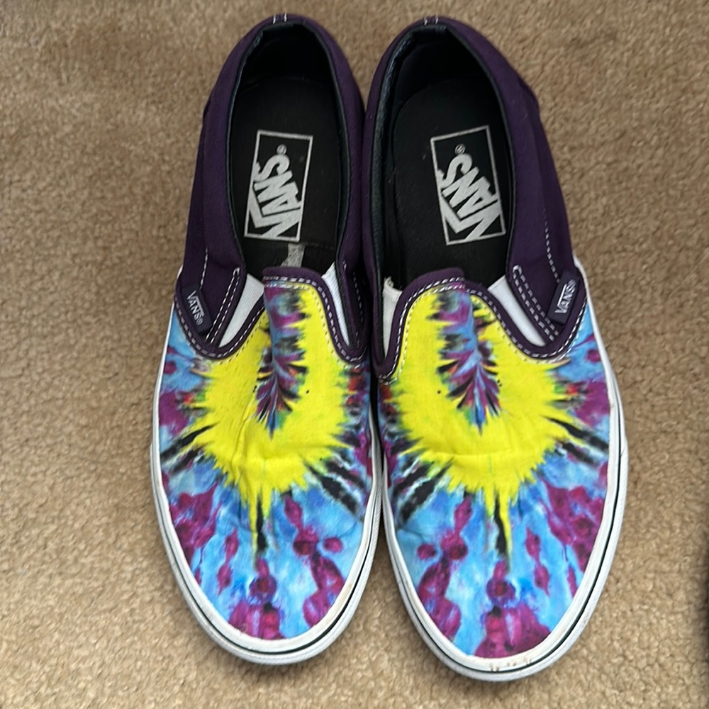 Tie dye vans